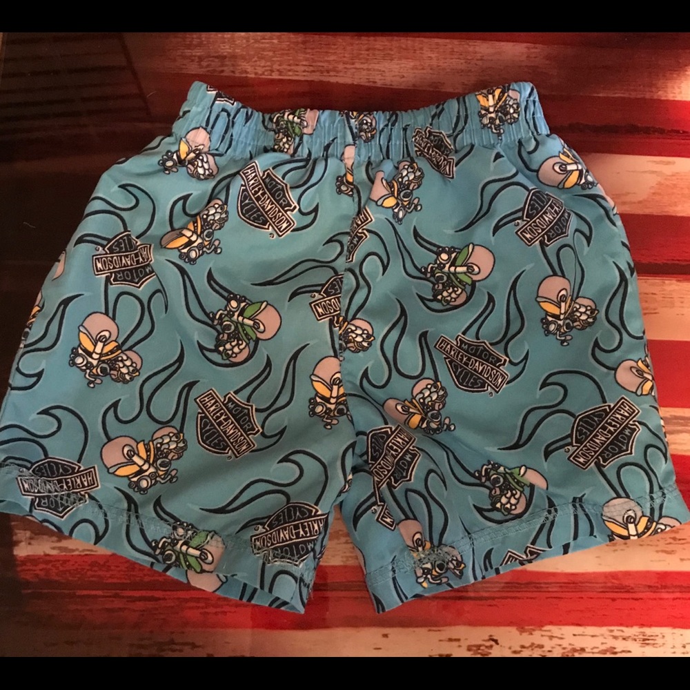Harley Davidson swim trunks